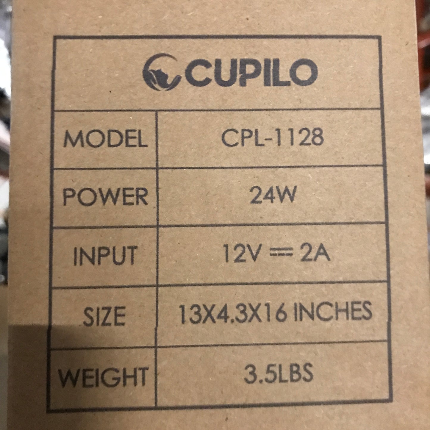 Cupilo Shiatsu Neck and Back Massager with Heat (CPL-1128)