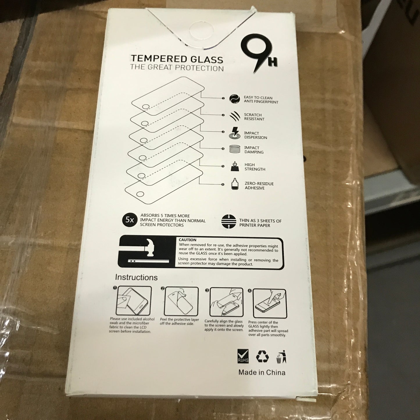 9H Tempered Glass Screen Protector for Samsung Galaxy S24