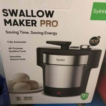 Syinix Swallow Maker Pro - Automatic African Food Swallow Mixer for Fufu