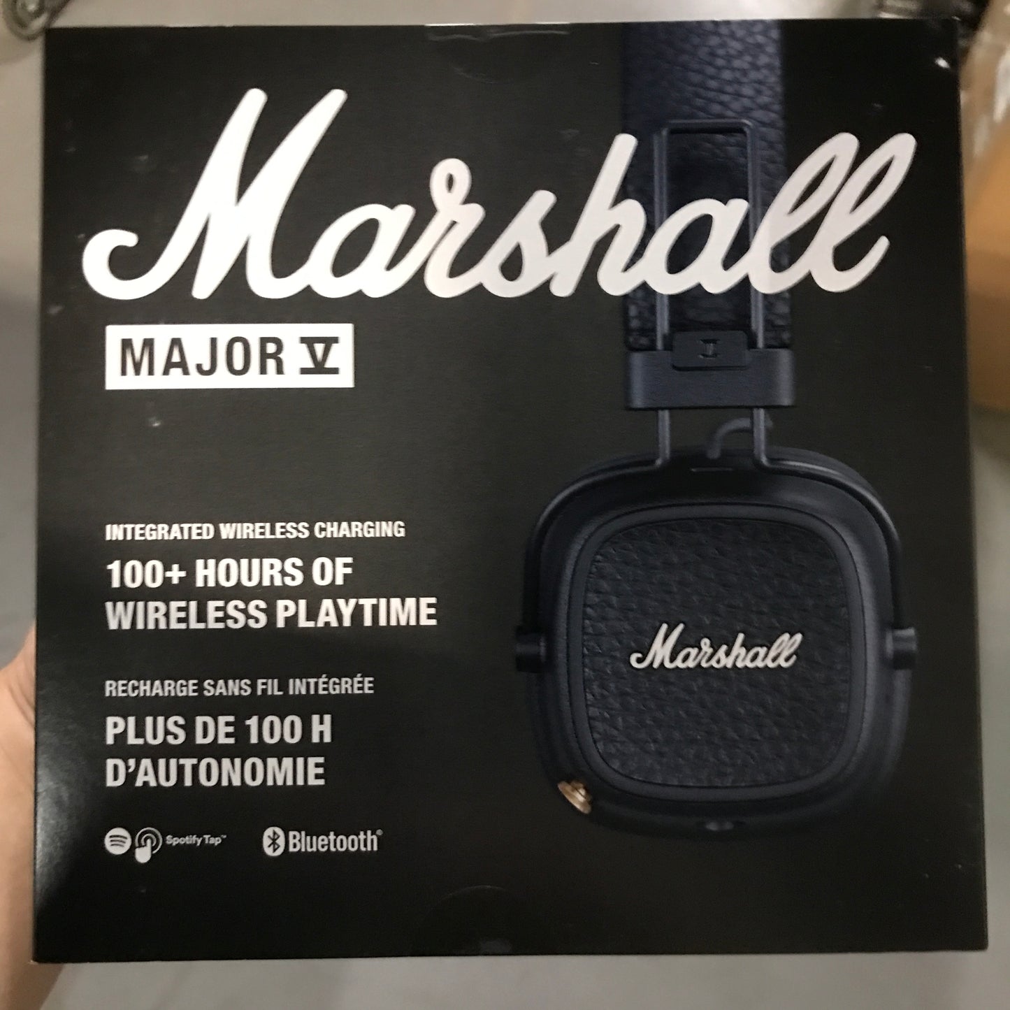 Marshall Major V Wireless On-Ear Headphones - Midnight Blue