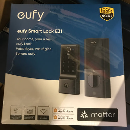 eufy Smart Lock E31, Fingerprint Keyless Entry Door Lock