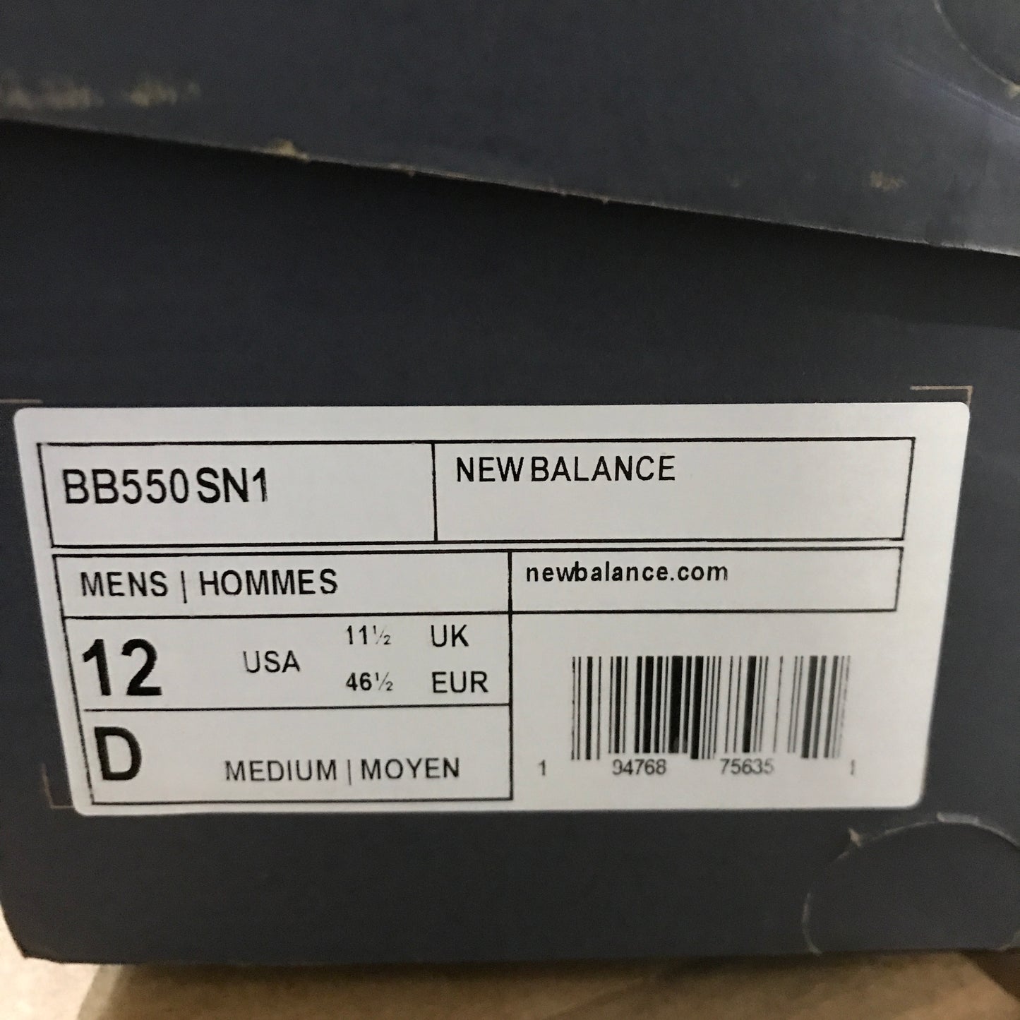 New Balance 550 - White Blue