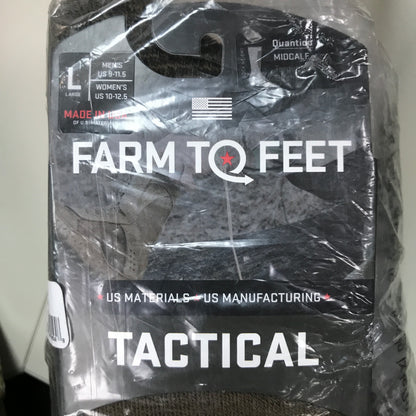 Farm to Feet Quantico Merino Wool Mid Calf Socks