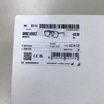 Moncler ME3002 Eyeglasses - Matte Blue
