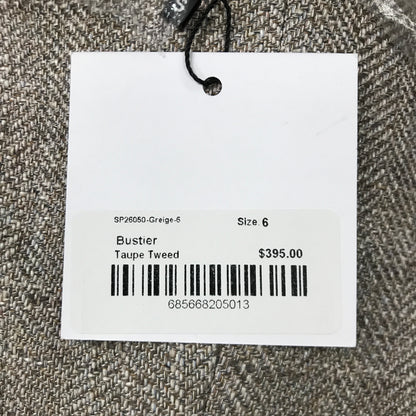 Smythe Bustier - Taupe Tweed