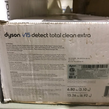 Dyson V15 Total Clean Extra Cordless Stick Vacuum