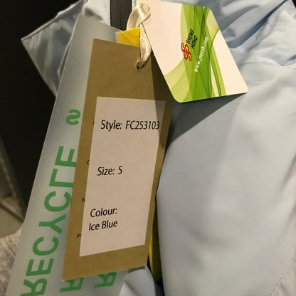 Ice Blue Rainjacket / Ski Jacket