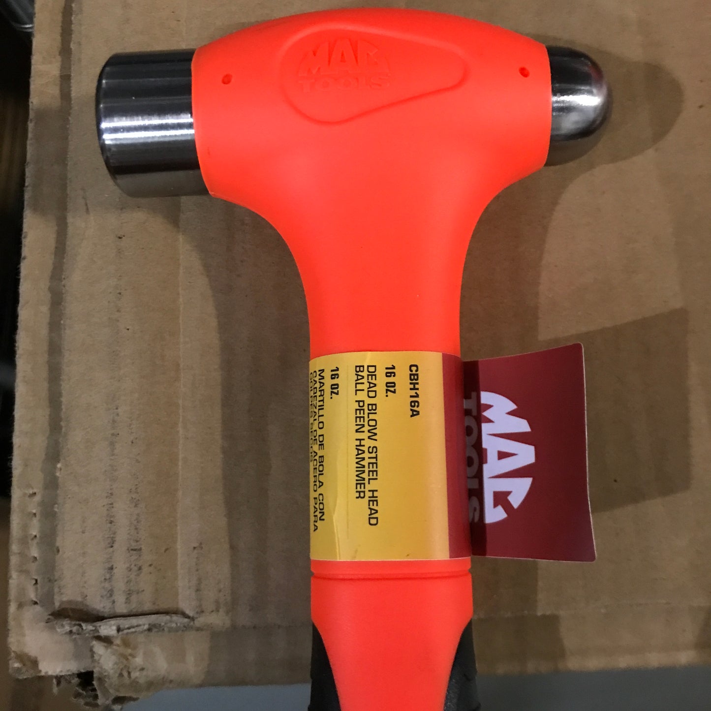 Mac Tools 16 oz. Dead Blow Ball Peen Hammer (CBH16A)
