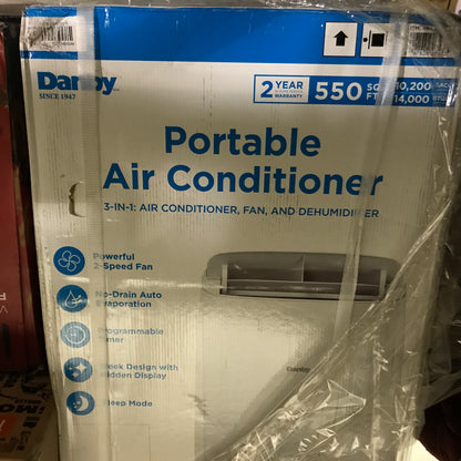 Danby 10,000 SACC (14,000 BTU) Portable 3-in-1 Air Conditioner - PICK UP ONLY
