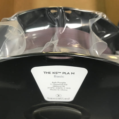 kexcelled 3D Printer Filament THE K5 PLA M-1.75-APUR-1KG - Ash Purple