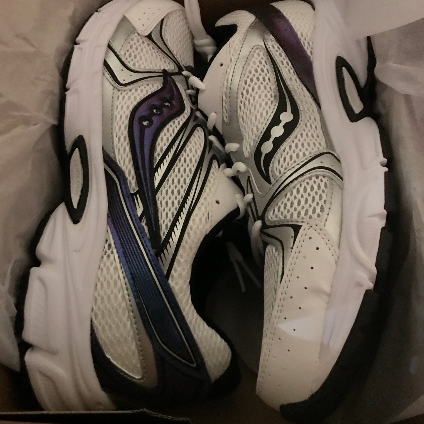 Saucony Ride Millennium - White/Nightsky