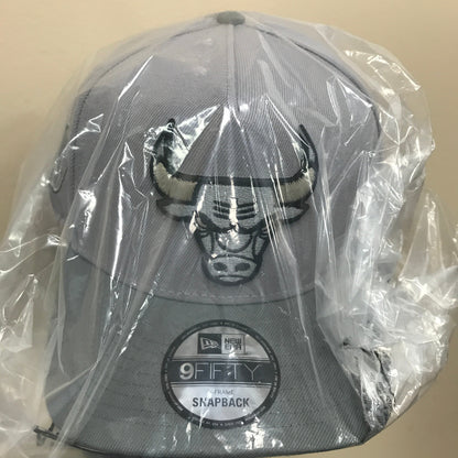 Chicago Bulls New Era 9Fifty A-Frame Snapback - Storm Gray / Kelly Green
