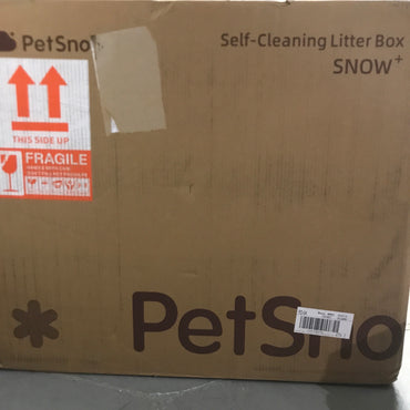 PETSNOWY Automatic Cat Litter Box Self-Cleaning with Odor Control Model PS-001 - PICK UP ONLY