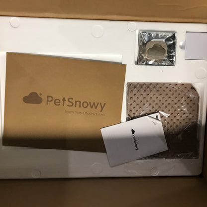 PETSNOWY Automatic Cat Litter Box Self-Cleaning with Odor Control Model PS-001 - PICK UP ONLY