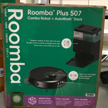 Roomba Plus 507 Combo Robot + AutoWash Dock