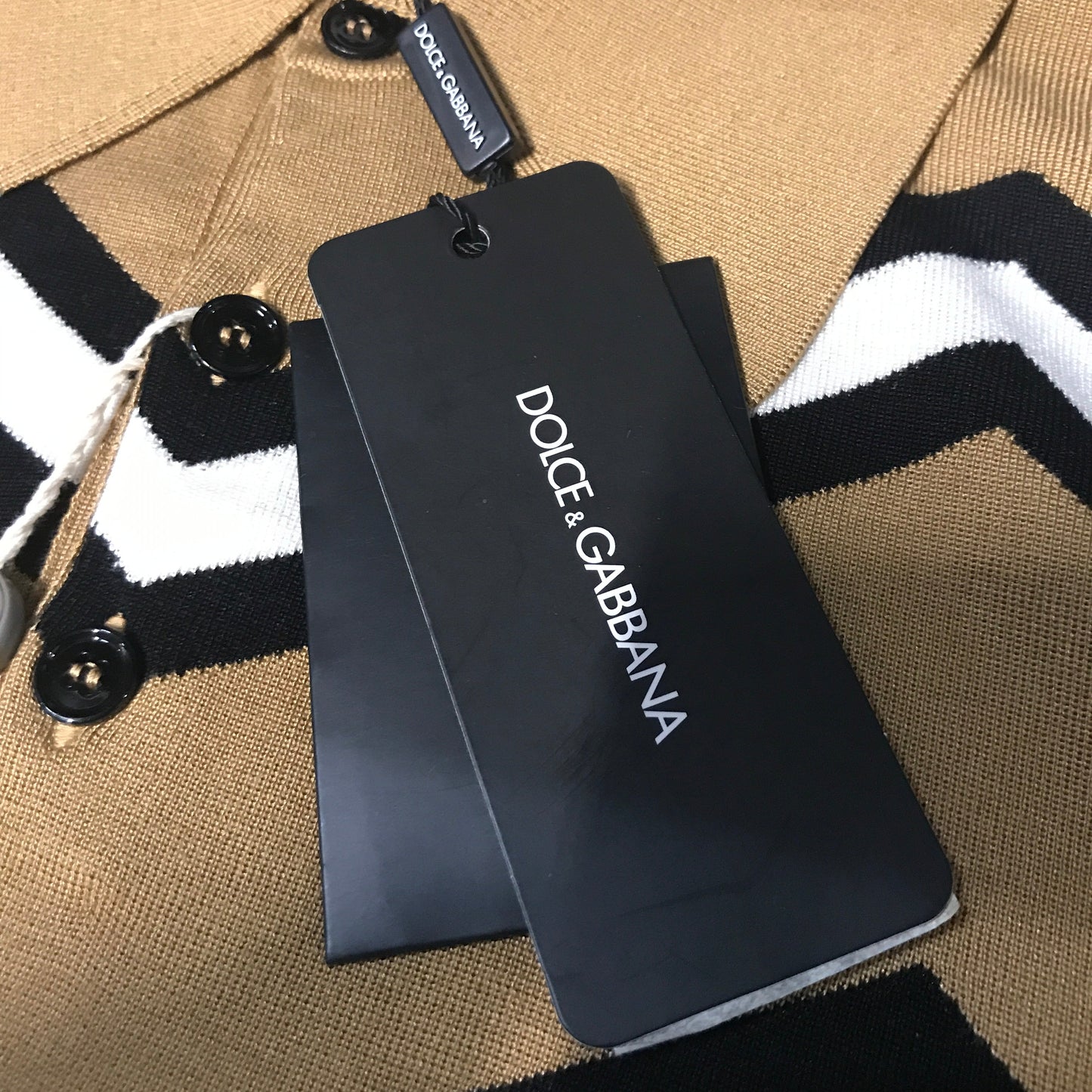 Dolce & Gabbana Men’s Silk Henley Shirt - Variante Abbinata