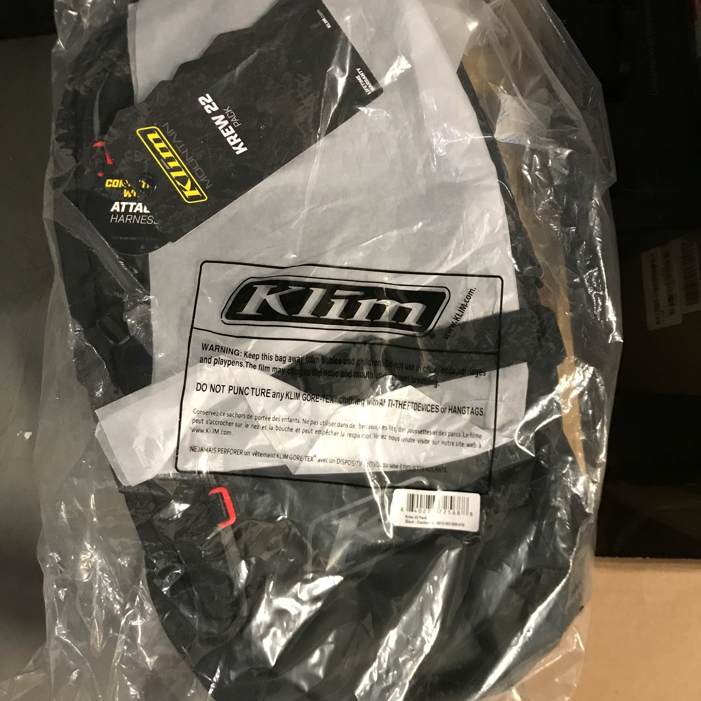 Klim Krew 22 Pak Bag