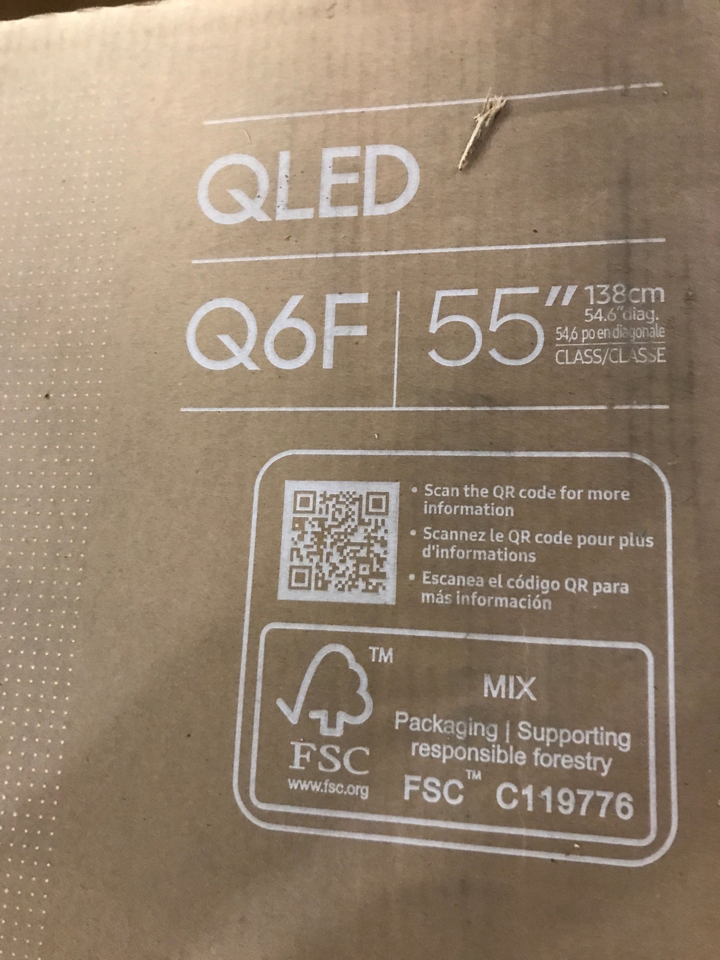 55" QLED Q6F 4K Smart TV SAMSUNG