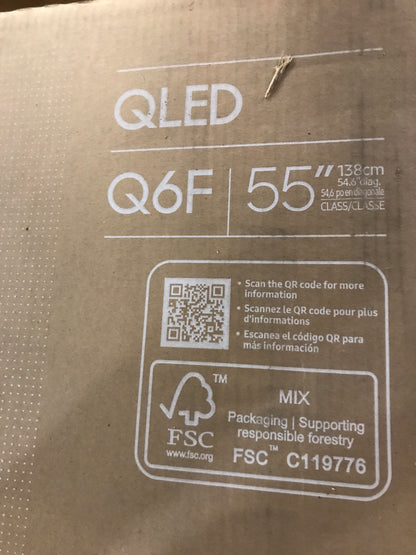 55" QLED Q6F 4K Smart TV SAMSUNG