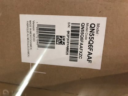 55" QLED Q6F 4K Smart TV SAMSUNG