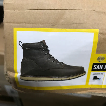 KEEN Utility Men's San Jose WP Safety Boots - Cascade Brown/Black