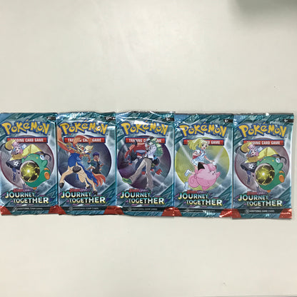 Pokemon Scarlet & Violet Journey Together Sleeved Booster Pack- Box of 5