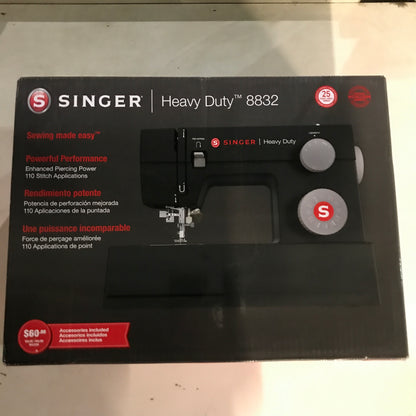 SINGER Heavy Duty 8832 Black Sewing Machine