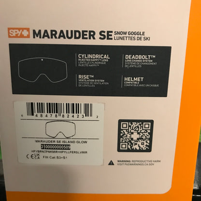 Spy Optic Marauder SE Ski Goggles - Island Glow
