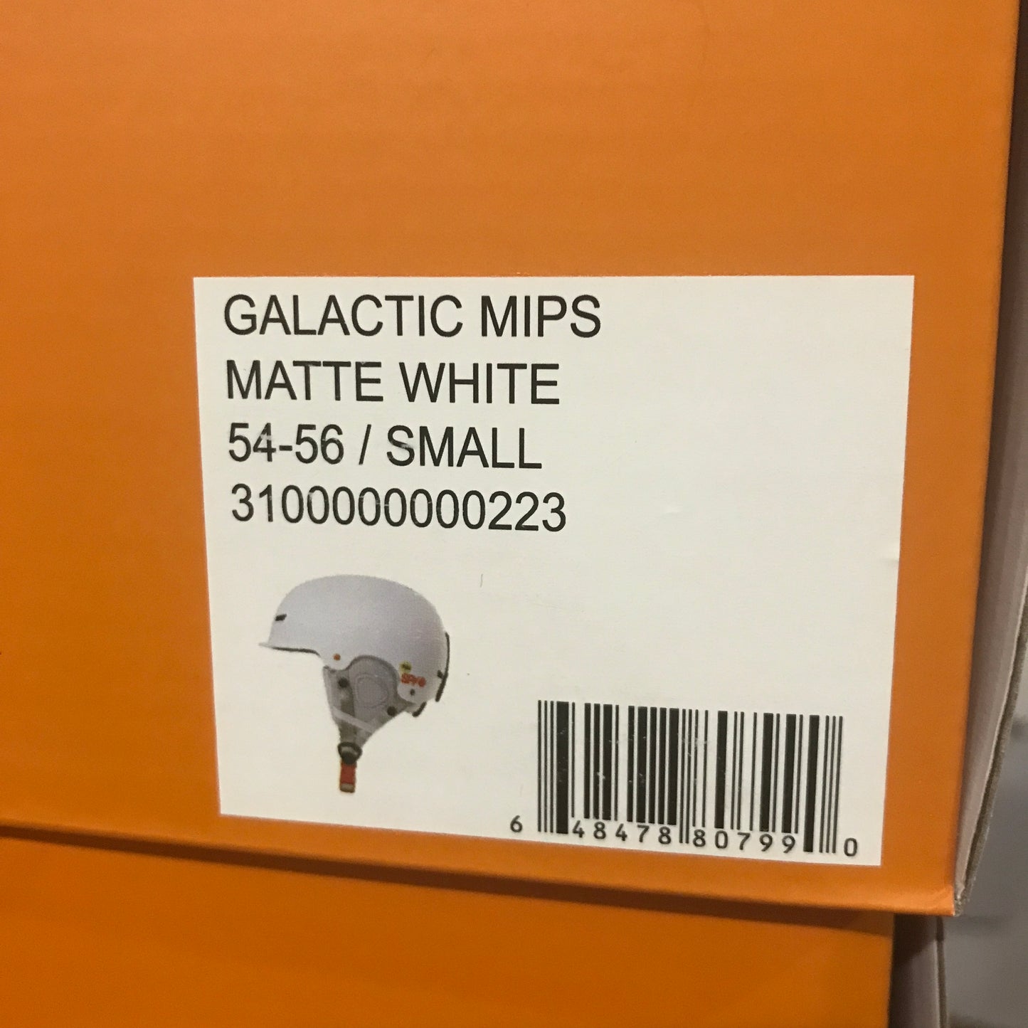 Spy Optic Galactic Mips Snow Helmet - Matte White