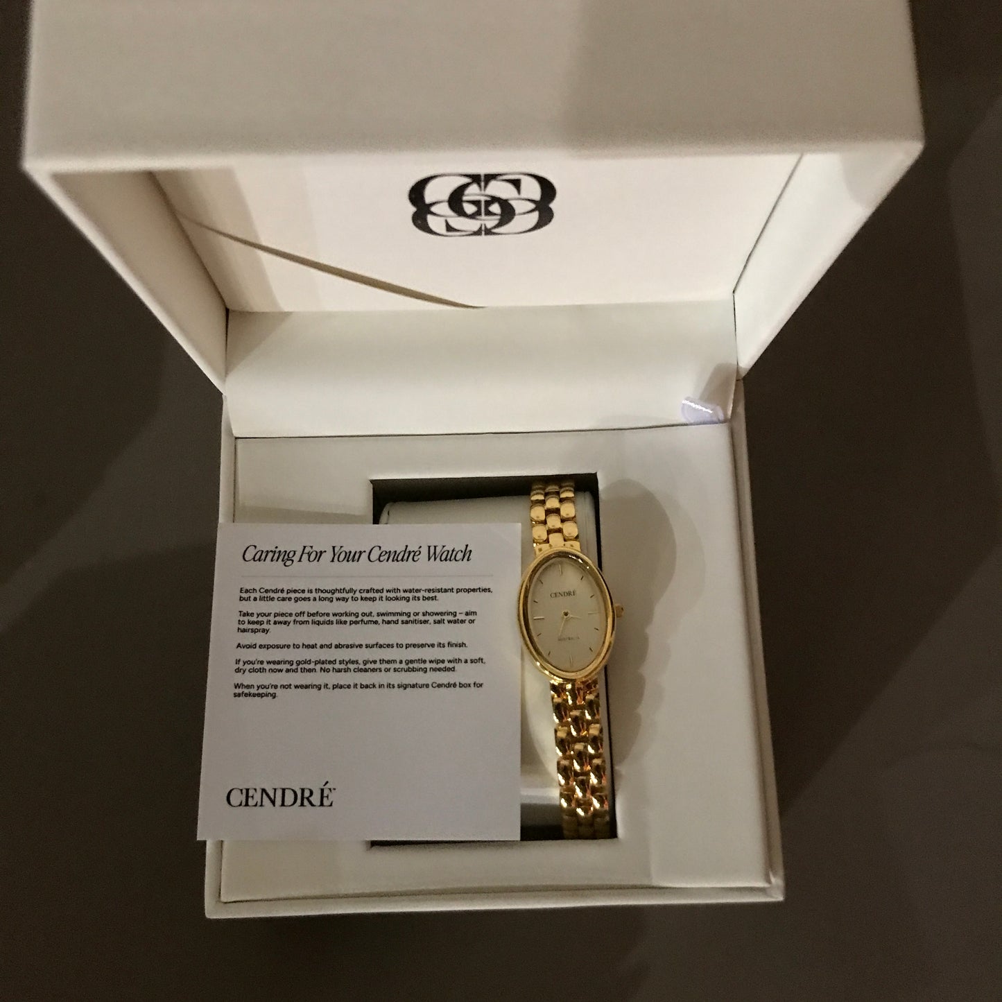 CENDRE Phoebe Watch Gold