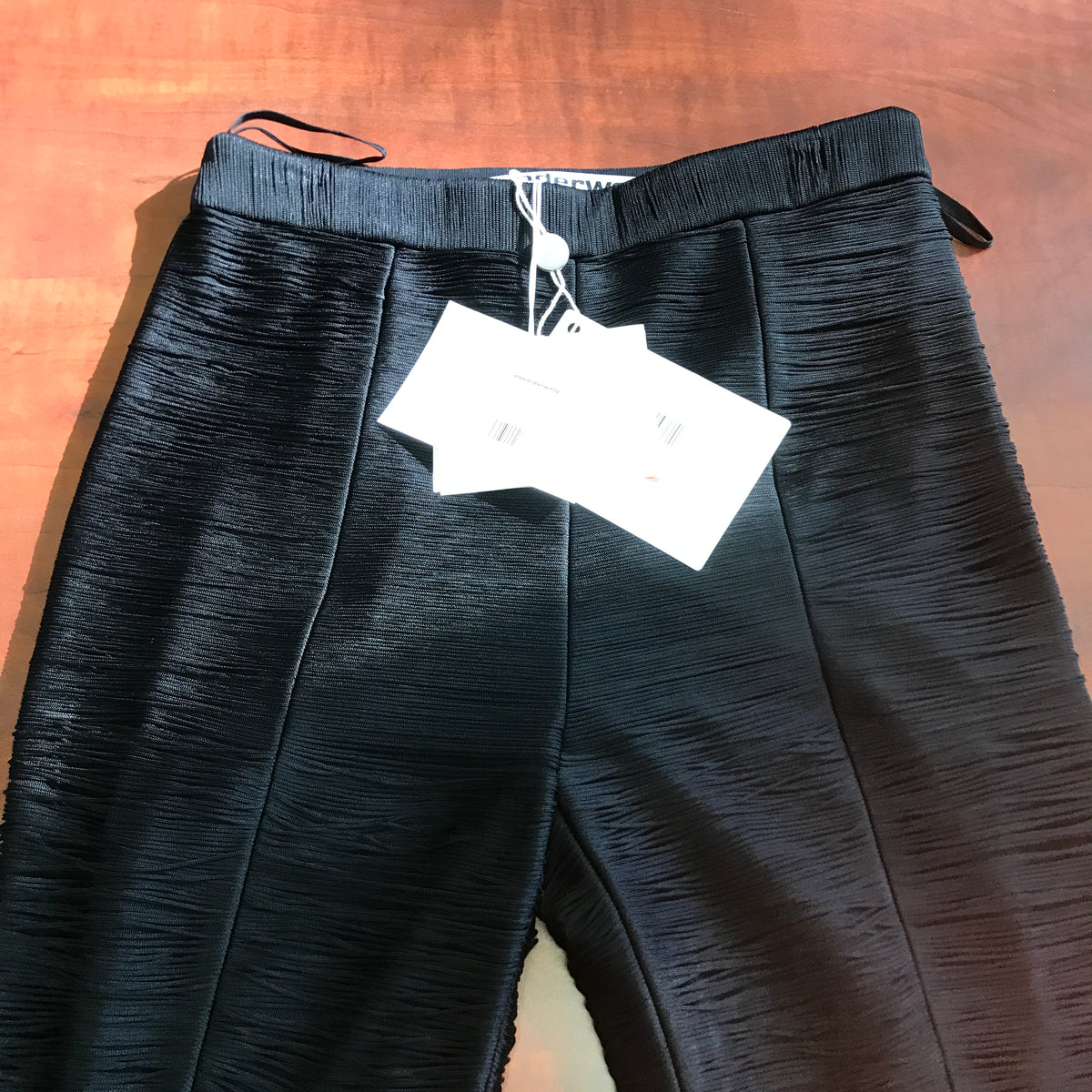 Alexander Wang Looped Fringe Leggings - Black