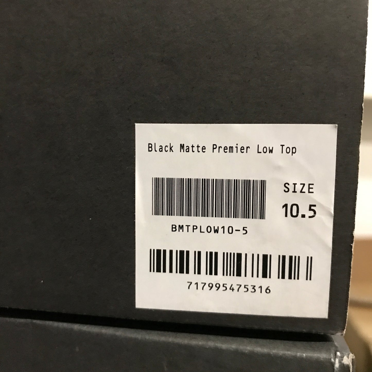 Thursday Boot Co. Premier Low Top - Black Matte