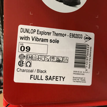 Dunlop Explorer Full Safety with Vibram Sole