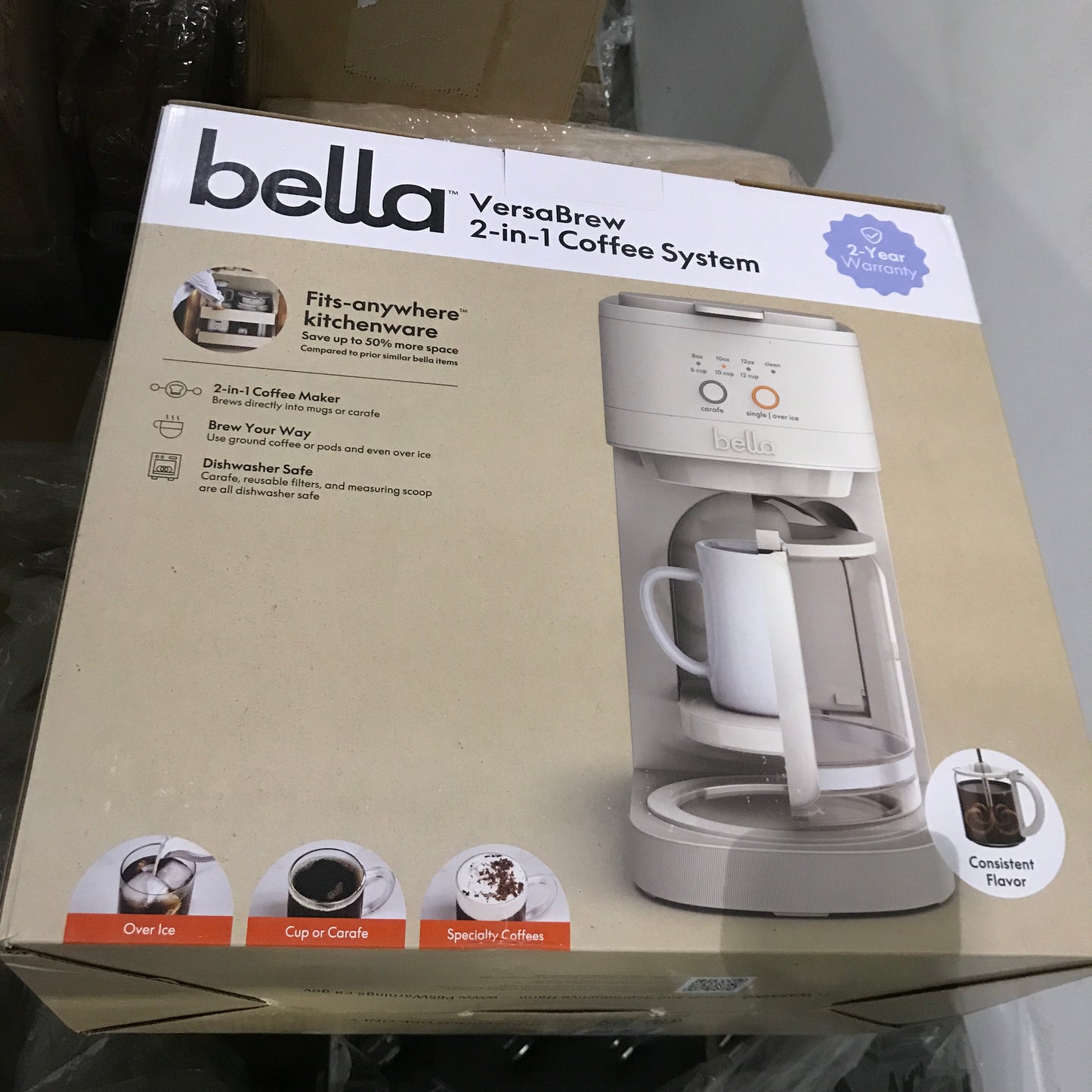 bella VersaBrew 2-in-1 Coffee System