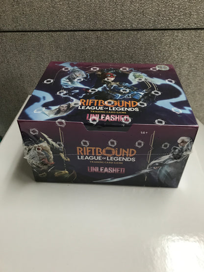 Riftbound League of Legends Unleashed Booster Box Sealed