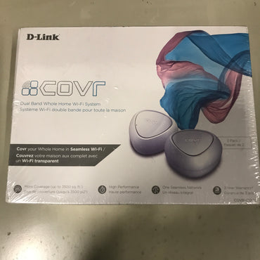 D-Link Cover Dual Band AC1200 Whole Home Mesh Wi-Fi System COVR-C1202 (2-Pack)