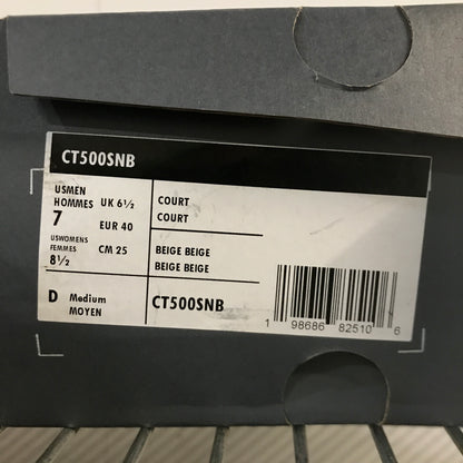 New Balance T500 Bisque / Linen Court Shoes