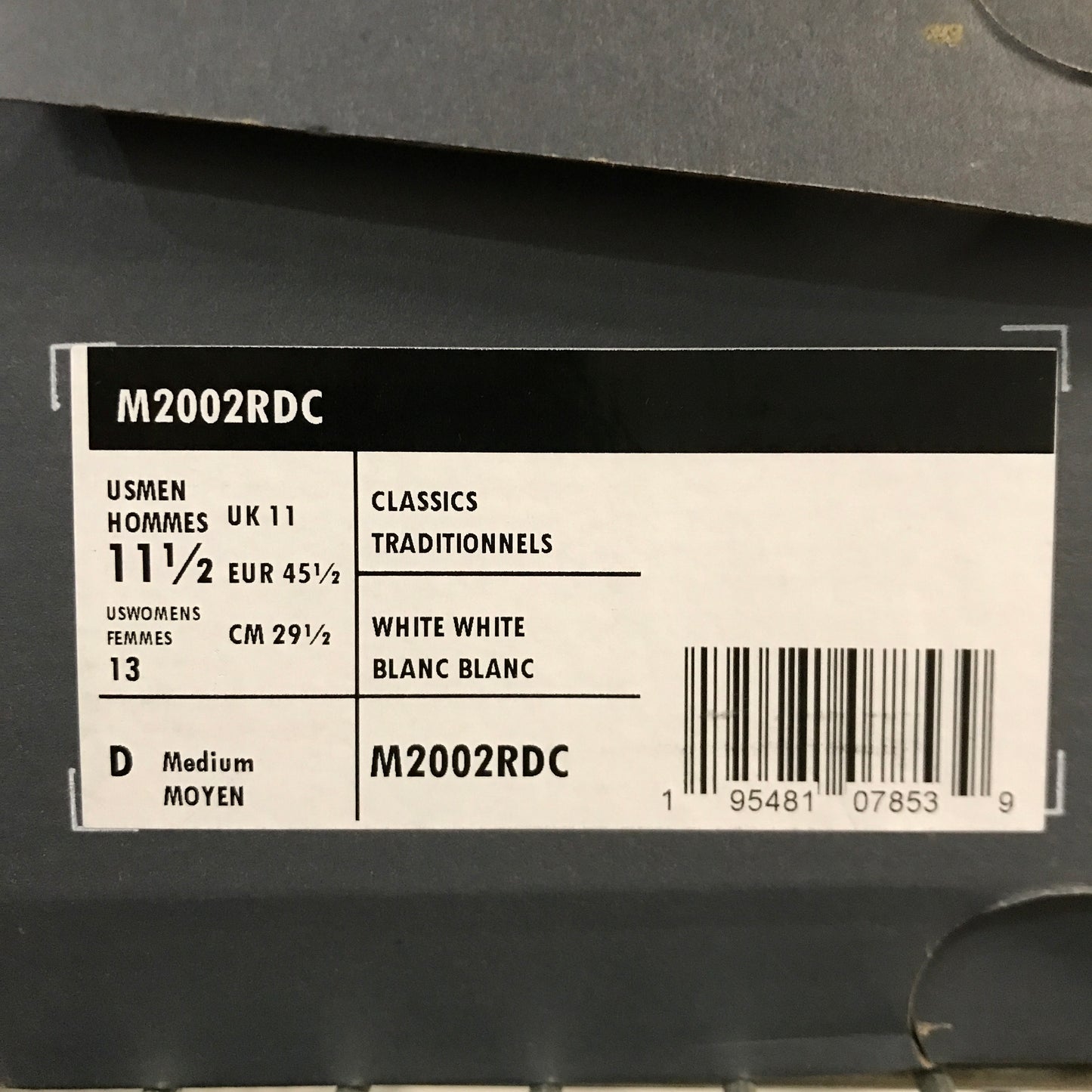 New Balance M2002RDC - White