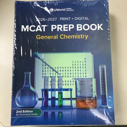 UWorld MCAT Prep Books 2026-2027 - General Chemistry / CARS / Biology
