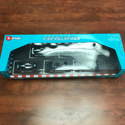 Bburago 1:43 Mercedes Formula Racing Die-Cast 6-Pack
