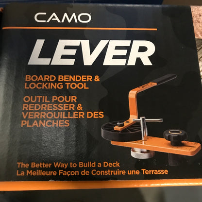 CAMO Lever Deck Board Bending, Straightening and Locking Tool