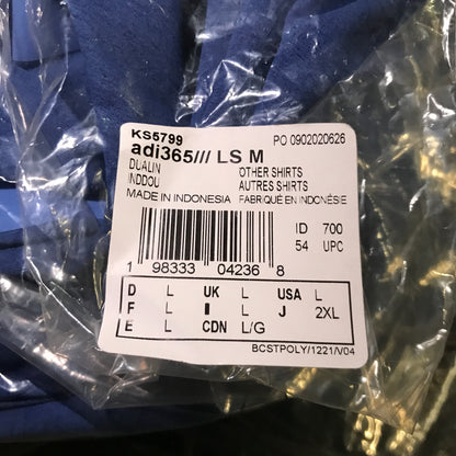 Adidas Mens adi365 Iconic/// Running Longsleeve - Dual Indigo