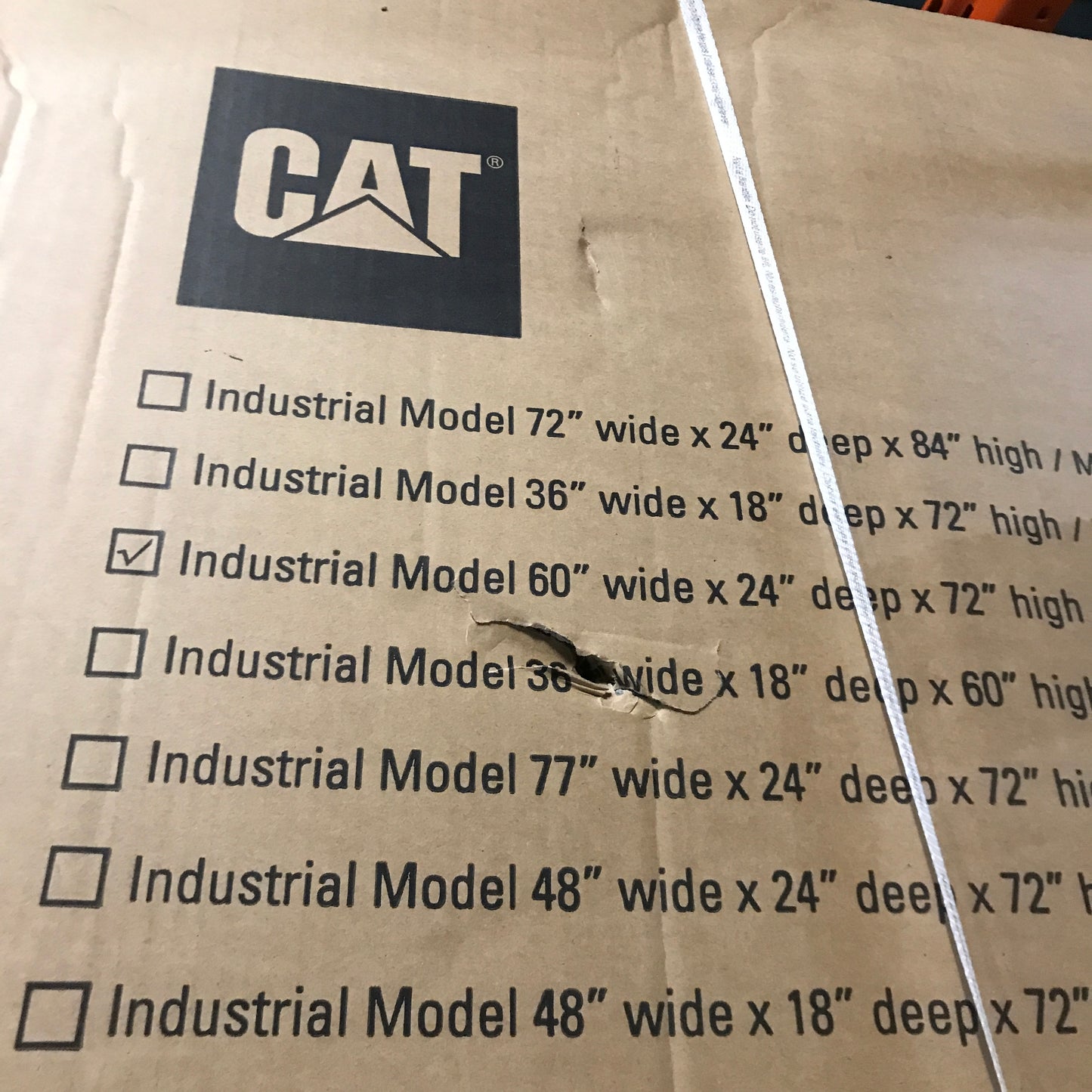Caterpillar (CAT) CAT INDUSTRIAL Shelving 60" x 24" x 72" - PICK UP ONLY