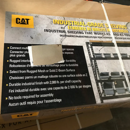 Caterpillar (CAT) CAT INDUSTRIAL Shelving 60" x 24" x 72" - PICK UP ONLY