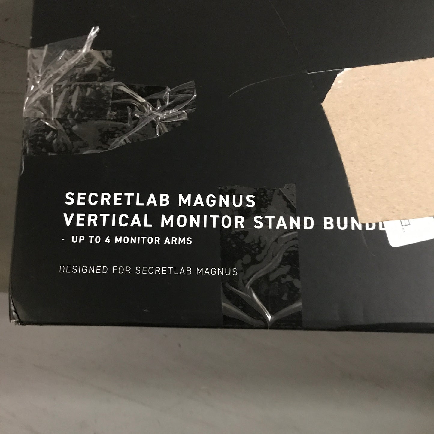 Secretlab MAGNUS Vertical Monitor Stand Setup - 4 monitor