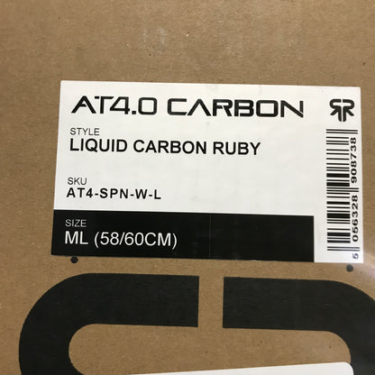Ruroc AT4.0 Carbon Helmet - Liquid Carbon Ruby