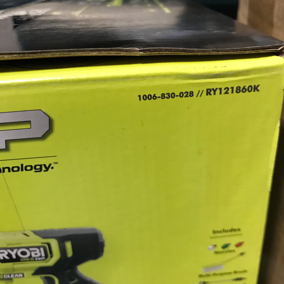 RYOBI ONE+ HP 18V Brushless EZClean 600 PSI 0.7 GPM Cordless Electric Power Cleaner Kit