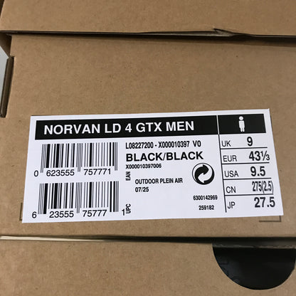 Arc’teryx Men's Norvan LD 4 GTX Shoe - Black
