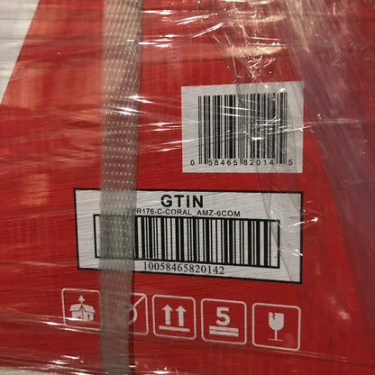 Frigidaire EFR176-CORAL 1.6 cu ft Coral Retro Fridge with Side Bottle Opener - PICK UP ONLY