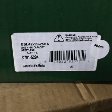 Victor EDGE Series ESL42-15-250A Line Regulator (Acetylene)